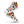Load image into Gallery viewer, White Kente Men’s high top canvas shoes