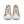Load image into Gallery viewer, White Kente Men’s high top canvas shoes