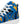 Load image into Gallery viewer, Men’s Blue Kente High Top Canvas
