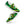Load image into Gallery viewer, Green Men’s Kente Lace-up Canvas Shoes
