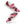 Load image into Gallery viewer, Pink Kente Men’s lace-up canvas shoes