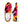 Load image into Gallery viewer, Fusia Kente Men’s slip-on canvas shoes