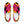 Load image into Gallery viewer, Fusia Kente Men’s slip-on canvas shoes