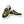 Load image into Gallery viewer, Green Men’s Kente Slip-on Canvas Shoes