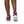 Load image into Gallery viewer, Women’s Purple Kente High Top Canvas Shoes