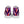 Load image into Gallery viewer, Women’s Purple Kente High Top Canvas Shoes