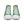 Load image into Gallery viewer, Women’s Teal Kente High Top Canvas Shoes