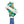 Load image into Gallery viewer, Women’s Teal Kente High Top Canvas Shoes