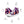Load image into Gallery viewer, Women’s Purple Kente High Top Canvas Shoes