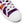 Load image into Gallery viewer, Women’s Purple Kente High Top Canvas Shoes