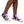Load image into Gallery viewer, Women’s Purple Kente High Top Canvas Shoes