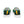 Load image into Gallery viewer, Women’s Green Kente Lace-up Canvas Shoes