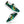 Load image into Gallery viewer, Women’s Green Kente Lace-up Canvas Shoes