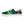 Load image into Gallery viewer, Women’s Green Kente Lace-up Canvas Shoes