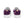 Load image into Gallery viewer, Women’s Purple Kente Slip-on Canvas Shoes