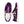 Load image into Gallery viewer, Women’s Purple Kente Slip-on Canvas Shoes