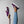 Load image into Gallery viewer, Women’s Purple Kente Slip-on Canvas Shoes