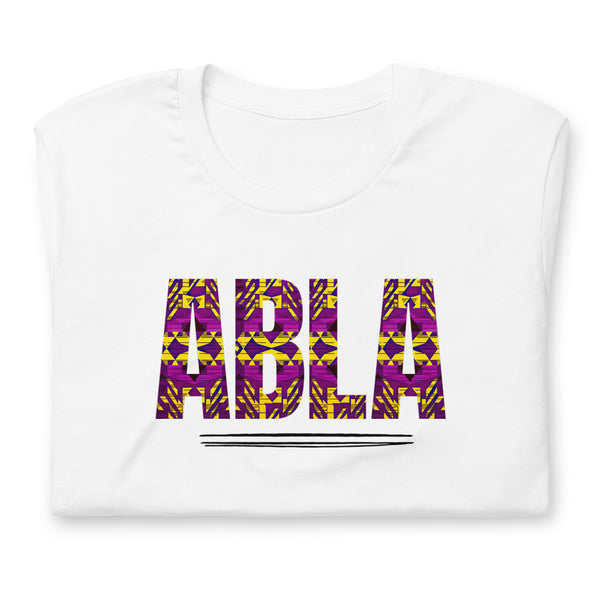 Abla Ewe Tuesday Born Kente Name T-shirt - Perfect Ghana Gift For Her