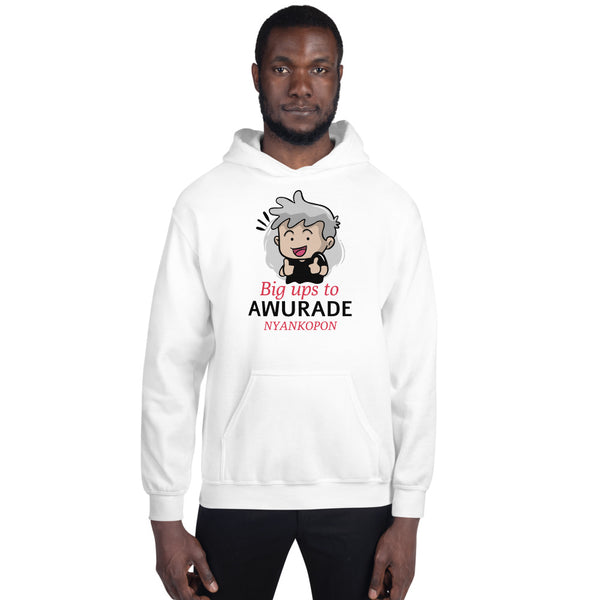 BIG UPS TO AWURADE NYANKOPON UNISEX GHANA HOODIE